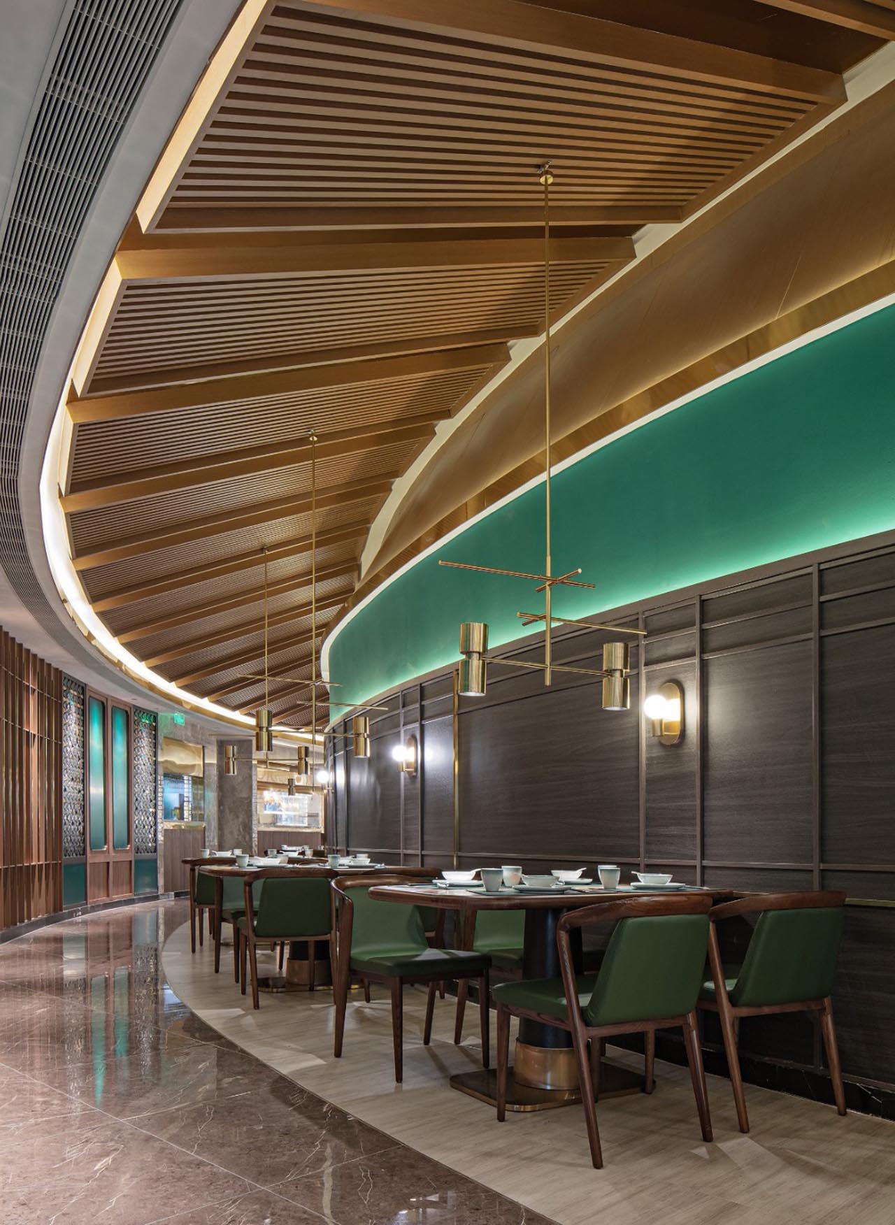 广州高端粤菜餐厅设计|粤菜馆餐饮空间设计案例(图3)